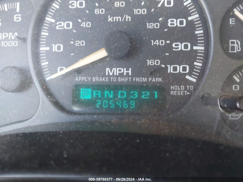 2002 Chevrolet Silverado 1500 Ls VIN: 1GCEC19TX2E232031 Lot: 39750377