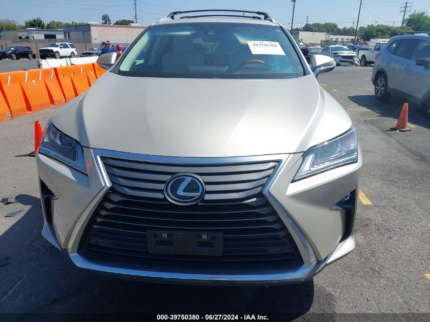 2017 Lexus Rx 350 VIN: 2T2ZZMCA2HC037282 Lot: 39750380