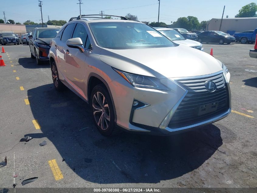 2017 Lexus Rx 350 VIN: 2T2ZZMCA2HC037282 Lot: 39750380