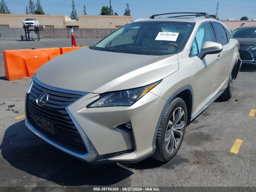 2017 Lexus Rx 350 VIN: 2T2ZZMCA2HC037282 Lot: 39750380