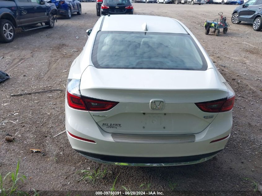 2019 Honda Insight Touring VIN: 19XZE4F91KE001772 Lot: 39750391