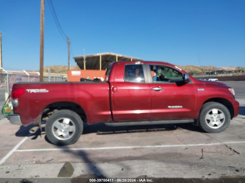 2007 Toyota Tundra Limited 5.7L V8 VIN: 5TFBV58127X025925 Lot: 39750411