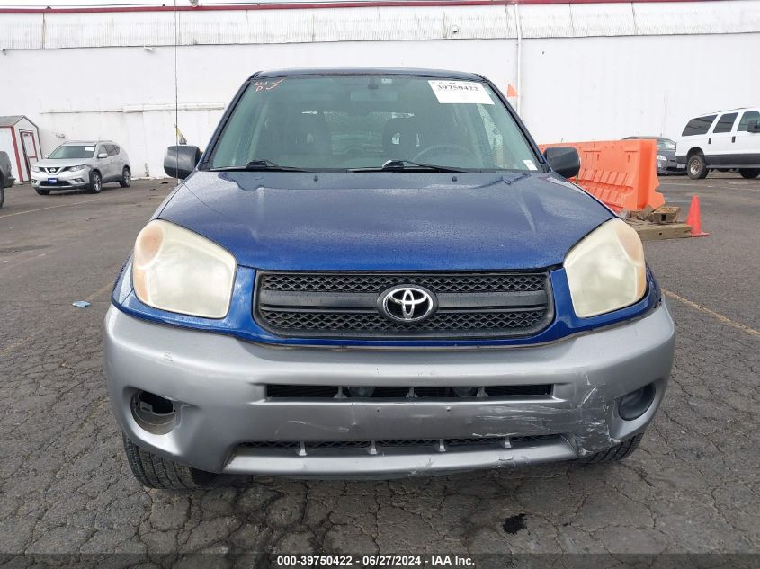 2004 Toyota Rav4 VIN: JTEGD20VX40029288 Lot: 39750422