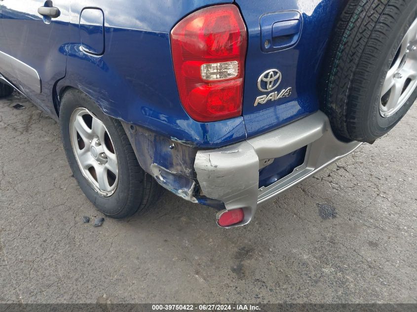 2004 Toyota Rav4 VIN: JTEGD20VX40029288 Lot: 39750422