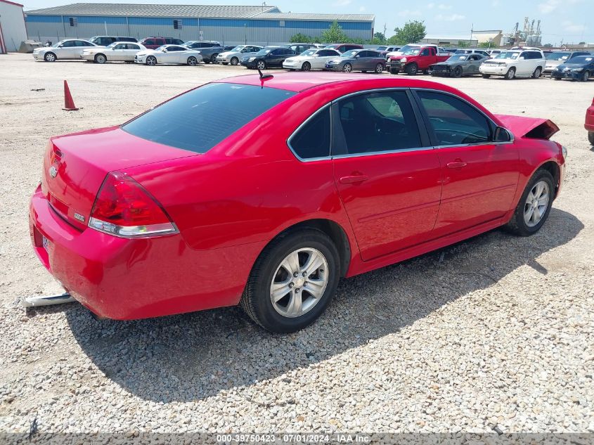 2012 Chevrolet Impala Ls VIN: 2G1WF5E34C1322036 Lot: 39750423