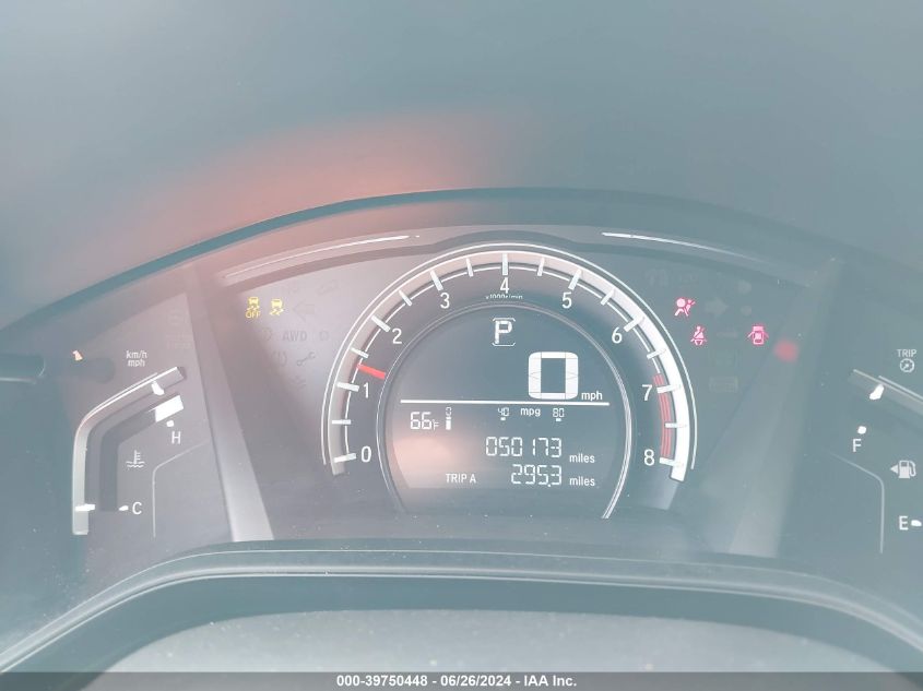 2019 Honda Cr-V Lx VIN: 2HKRW5H35KH413586 Lot: 39750448