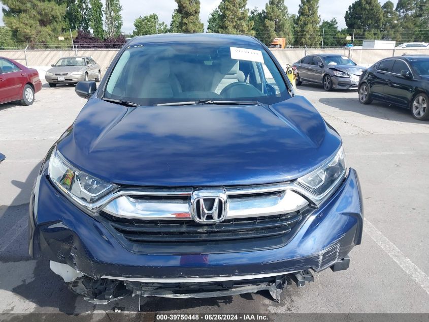 2019 Honda Cr-V Lx VIN: 2HKRW5H35KH413586 Lot: 39750448