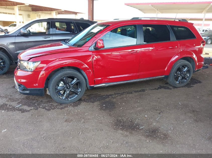 2018 Dodge Journey Crossroad VIN: 3C4PDCGG3JT427331 Lot: 39750455