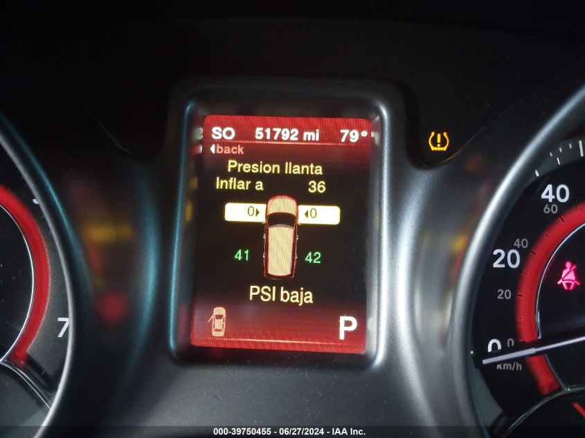 2018 Dodge Journey Crossroad VIN: 3C4PDCGG3JT427331 Lot: 39750455