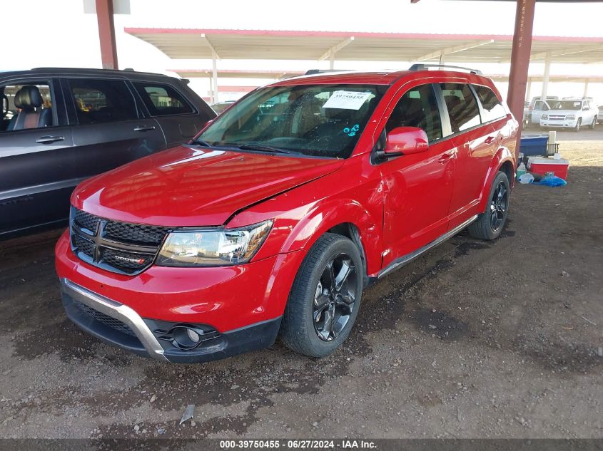 2018 Dodge Journey Crossroad VIN: 3C4PDCGG3JT427331 Lot: 39750455