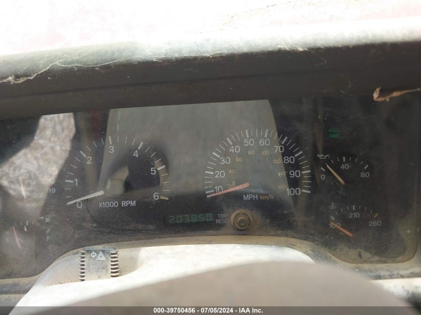 2000 Jeep Cherokee Sport VIN: 1J4FF48S9YL114413 Lot: 39750456