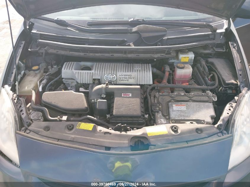 2011 Toyota Prius Two VIN: JTDKN3DU7B1479233 Lot: 39750469