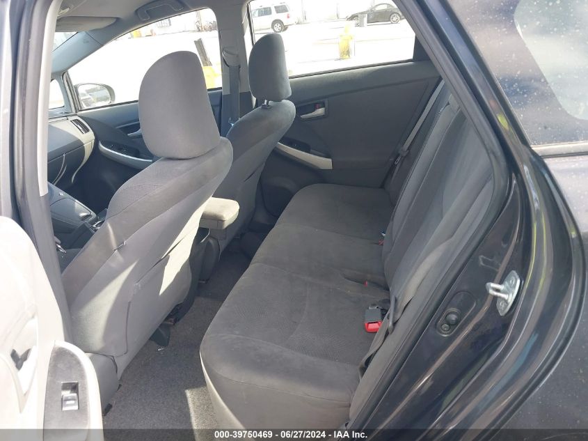 2011 Toyota Prius Two VIN: JTDKN3DU7B1479233 Lot: 39750469