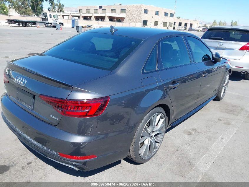 2019 Audi A4 45 Premium VIN: WAUENAF49KA020345 Lot: 39750474