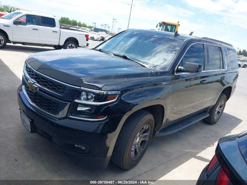 2020 CHEVROLET TAHOE 4WD LS - 1GNSKAEC8LR205813