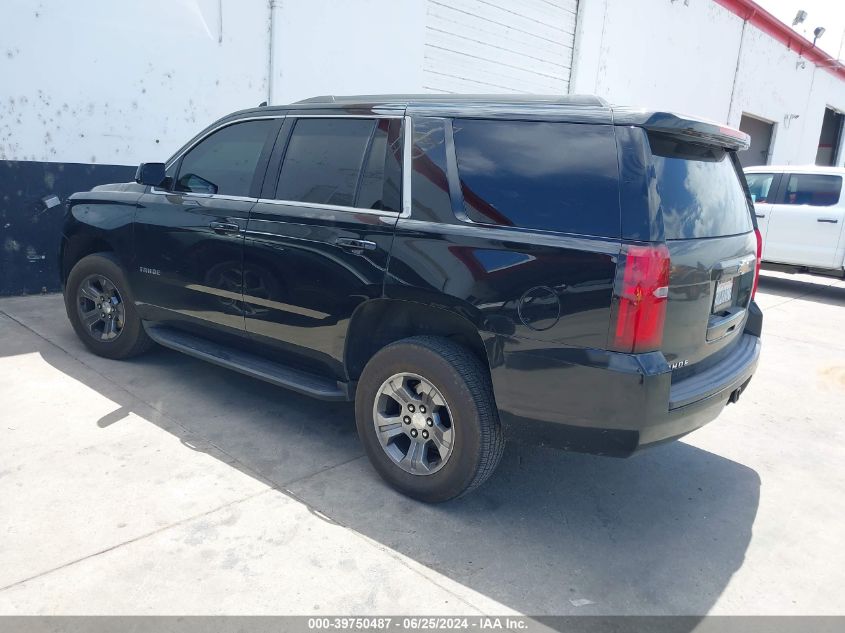 2020 CHEVROLET TAHOE 4WD LS - 1GNSKAEC8LR205813