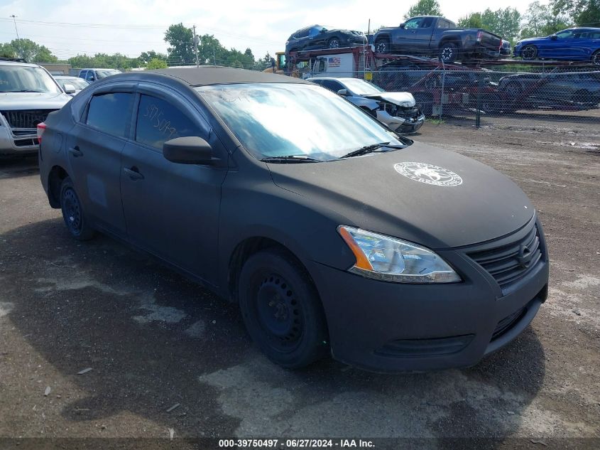 2013 NISSAN SENTRA - 3N1A57AP1DL676827