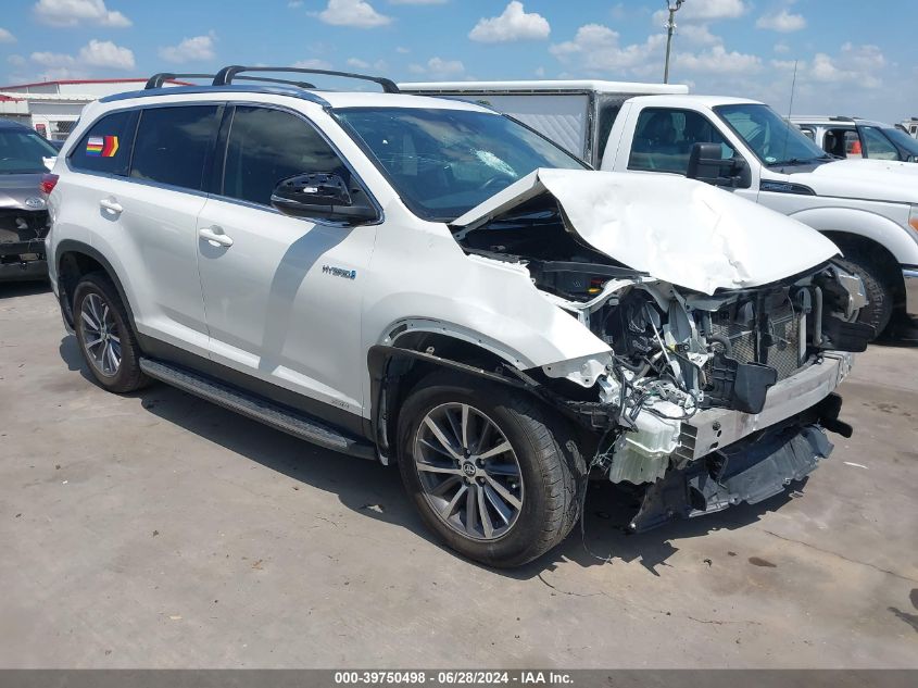 5TDJGRFH8KS069374 2019 TOYOTA HIGHLANDER - Image 1