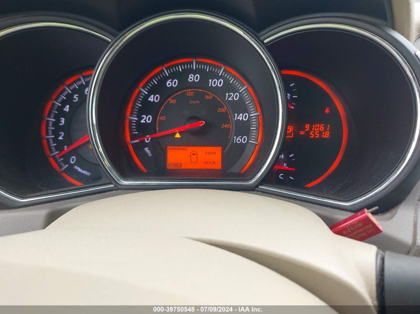 2010 Nissan Murano S/Sl/Le VIN: JN8AZ1MU5AW014122 Lot: 39750548