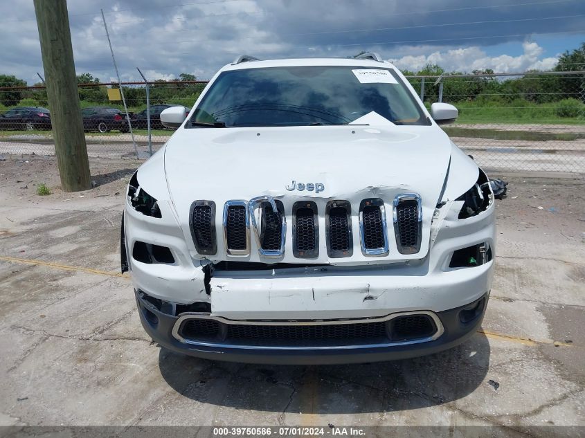 2016 Jeep Cherokee Limited VIN: 1C4PJMDS3GW121479 Lot: 39750586