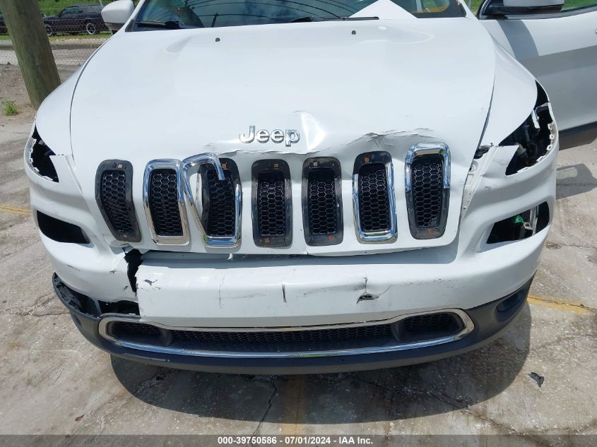 2016 Jeep Cherokee Limited VIN: 1C4PJMDS3GW121479 Lot: 39750586