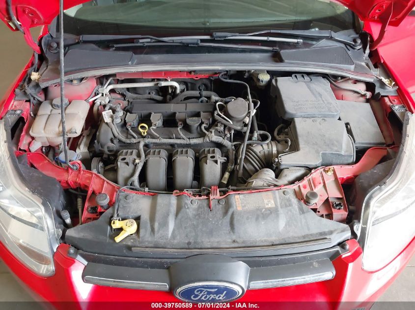 2014 Ford Focus Se VIN: 1FADP3F24EL323504 Lot: 39750589