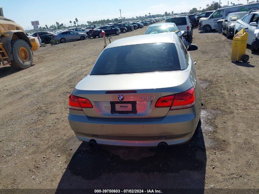 2007 BMW 335I VIN: WBAWL73537PX49438 Lot: 39750603