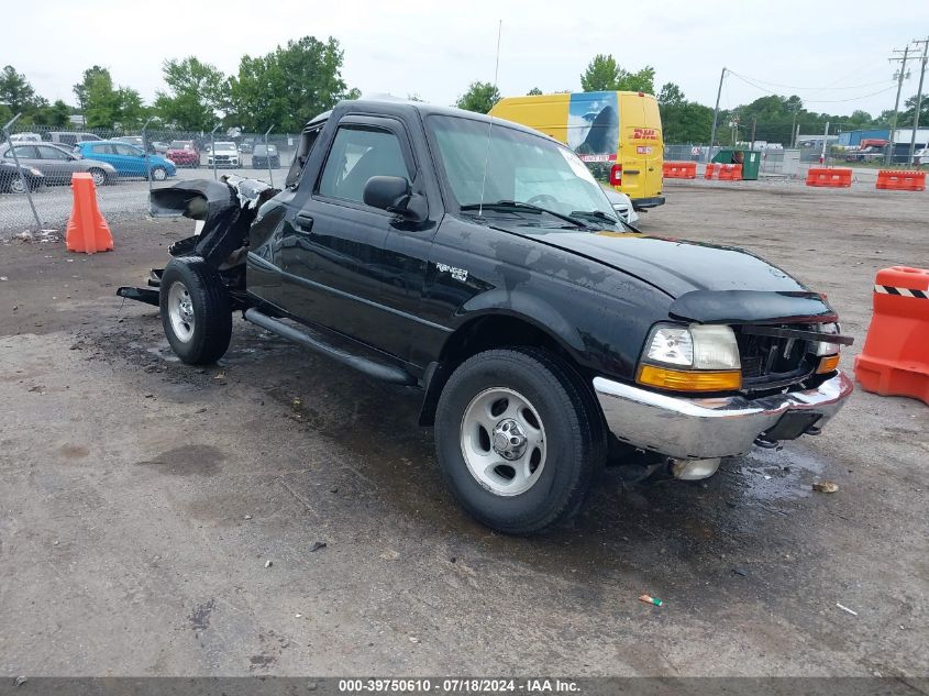 2000 Ford Ranger Xl/Xlt VIN: 1FTZR15V0YTA62502 Lot: 39750610