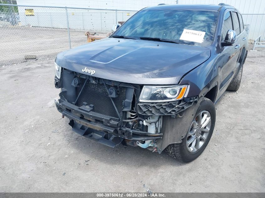 2016 Jeep Grand Cherokee Limited VIN: 1C4RJFBG4GC412268 Lot: 39750612