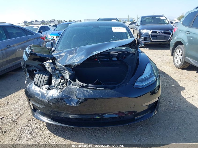 2020 Tesla Model 3 Performance Dual Motor All-Wheel Drive VIN: 5YJ3E1ECXLF796155 Lot: 39750614