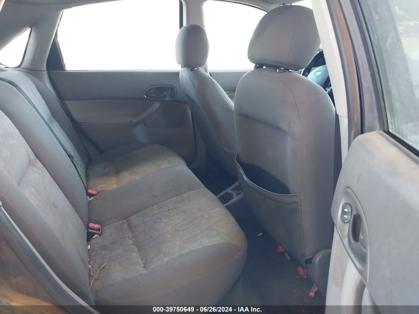 2005 Ford Focus S/Se/Ses VIN: 1FAFP34N05W147345 Lot: 39750649