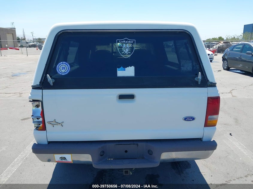 1997 Ford Ranger Splash/Xlt VIN: 1FTCR14X3VPA27871 Lot: 39750656