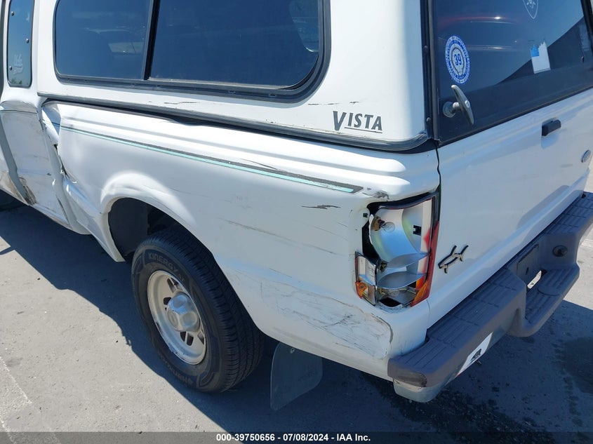 1997 Ford Ranger Splash/Xlt VIN: 1FTCR14X3VPA27871 Lot: 39750656