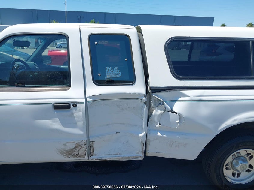 1997 Ford Ranger Splash/Xlt VIN: 1FTCR14X3VPA27871 Lot: 39750656