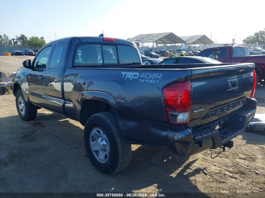 2018 Toyota Tacoma Access Cab VIN: 5TFSX5EN8JX061756 Lot: 39750658