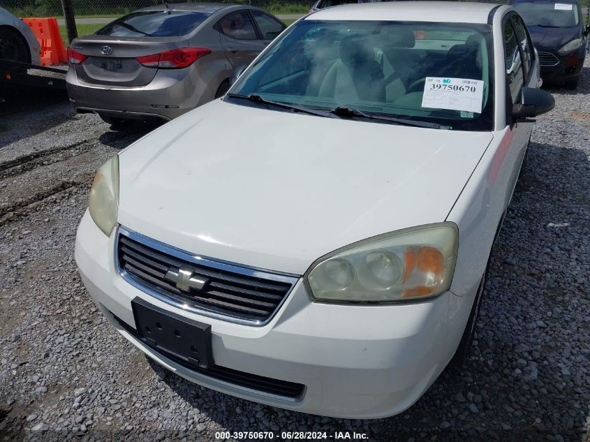 2006 Chevrolet Malibu Ls VIN: 1G1ZS53816F244299 Lot: 39750670