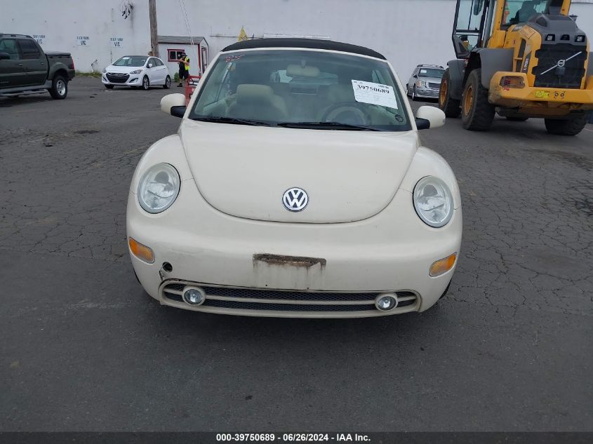 2004 Volkswagen New Beetle Gls 1.8T VIN: 3VWCD31Y24M334649 Lot: 39750689