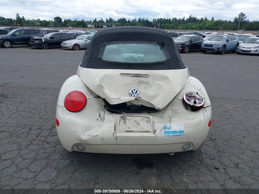 2004 Volkswagen New Beetle Gls 1.8T VIN: 3VWCD31Y24M334649 Lot: 39750689