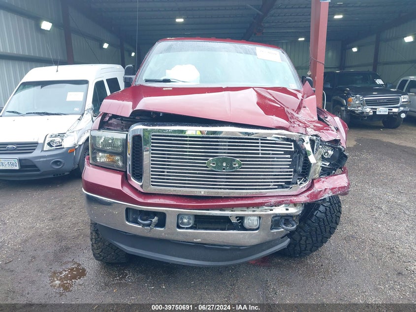 2005 Ford F250 Super Duty VIN: 1FTSW21P15EC67382 Lot: 39750691