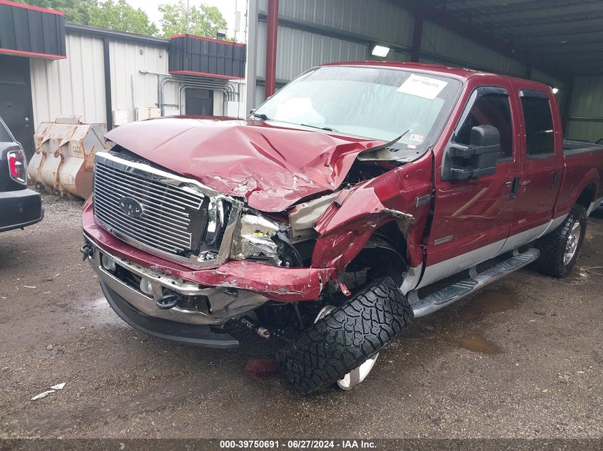 2005 Ford F250 Super Duty VIN: 1FTSW21P15EC67382 Lot: 39750691