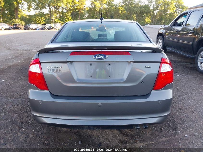 2012 Ford Fusion Se VIN: 3FAHP0HA3CR204376 Lot: 39750694