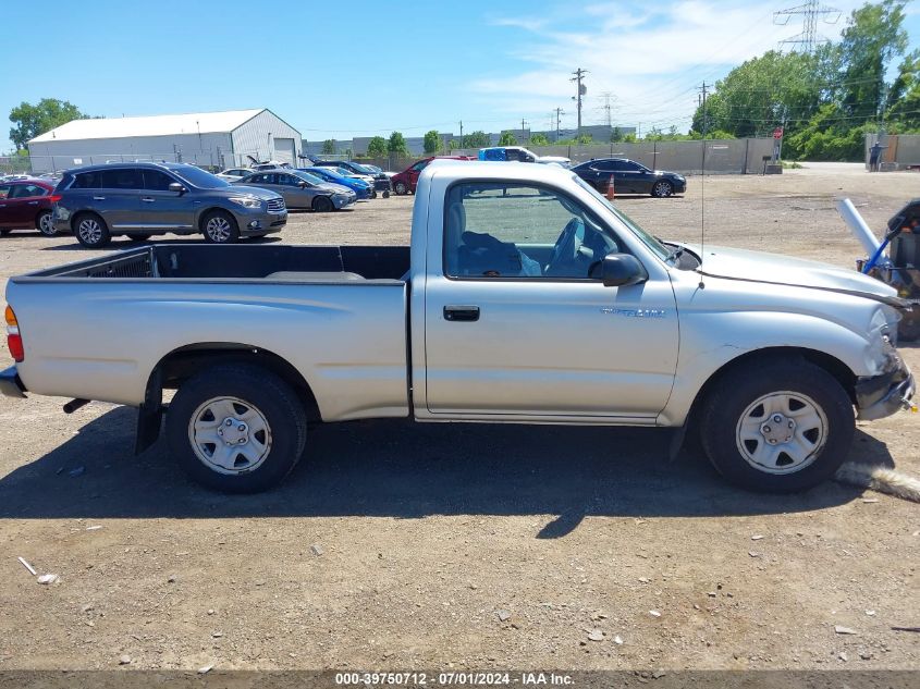 2003 Toyota Tacoma VIN: 5TENL42N83Z203011 Lot: 39750712