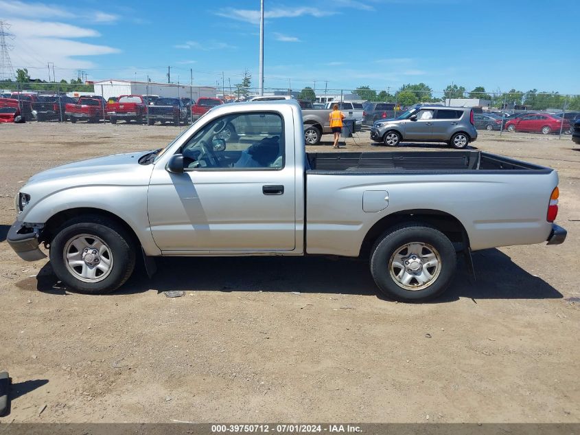 2003 Toyota Tacoma VIN: 5TENL42N83Z203011 Lot: 39750712