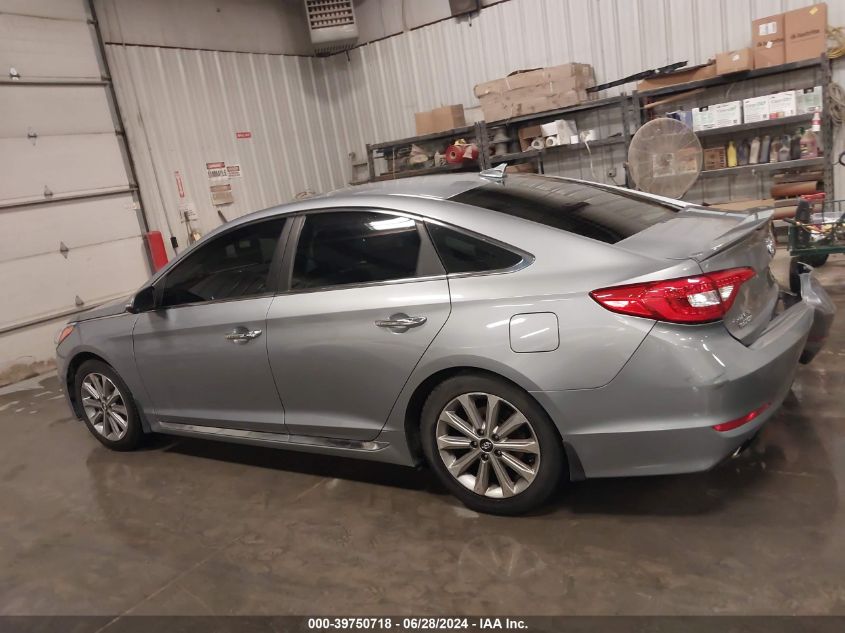 2017 Hyundai Sonata Limited VIN: 5NPE34AF7HH512134 Lot: 39750718