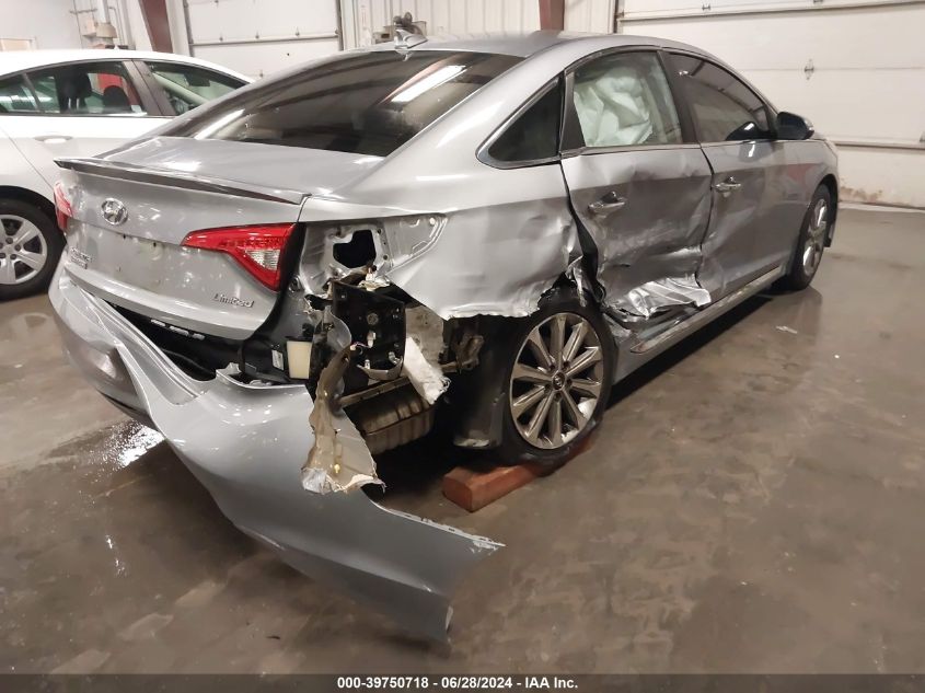 2017 Hyundai Sonata Limited VIN: 5NPE34AF7HH512134 Lot: 39750718