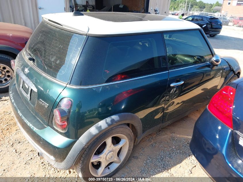 WMWRC33555TK60744 | 2005 MINI COOPER