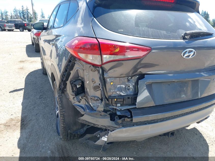 2017 Hyundai Tucson Sport VIN: KM8J3CA28HU455515 Lot: 39750724