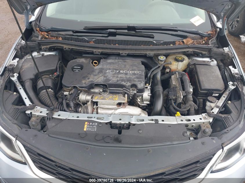 2017 Chevrolet Cruze Ls Auto VIN: 1G1BC5SM4H7170418 Lot: 39750726