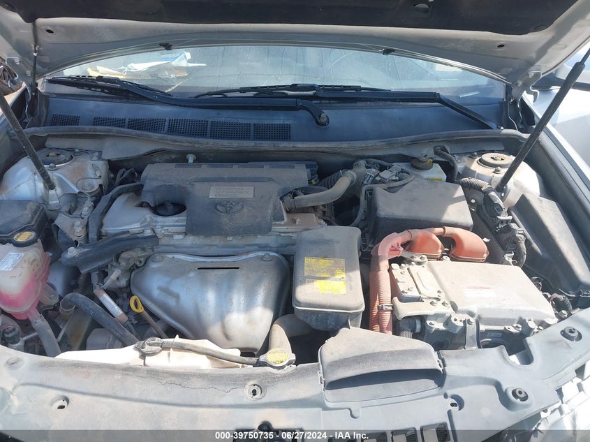 2012 Toyota Camry Hybrid Xle VIN: 4T1BD1FK9CU049315 Lot: 39750735