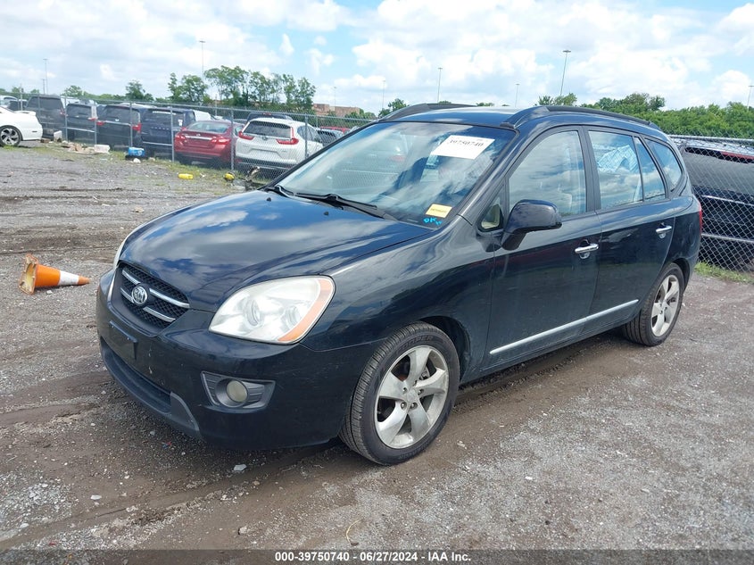 2007 Kia Rondo Ex V6 VIN: KNAFG526277042818 Lot: 39750740